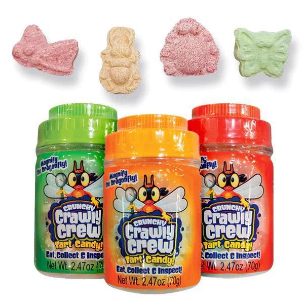 Crunchy Crawly Tart Insect Candy & Toy