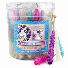 ongeluk Raar Kleverig Unicorn Rock Candy - 8 Pack | Sweet Pete's Candy