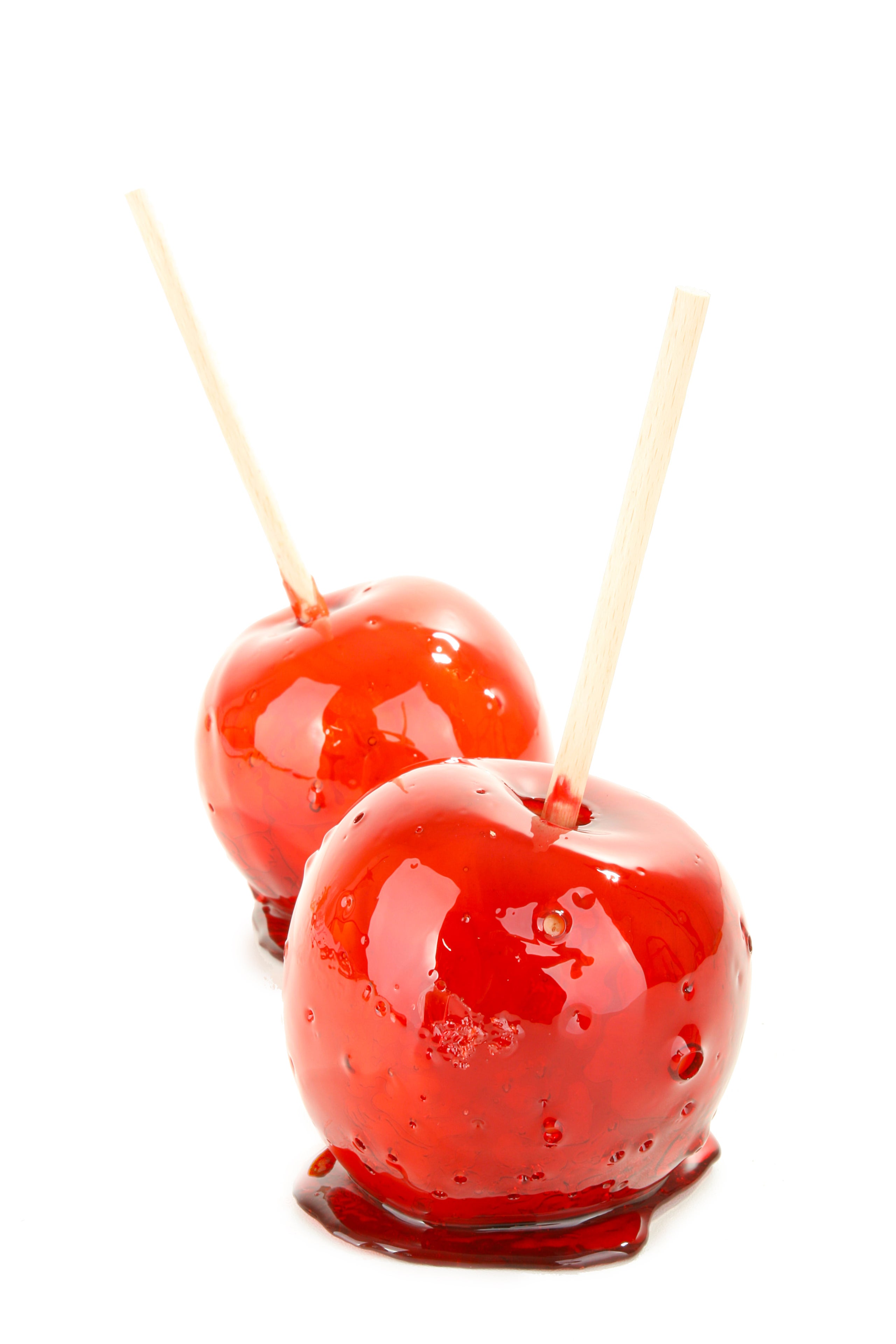 Red Hard Candy Apples Sweet Pete's Candy